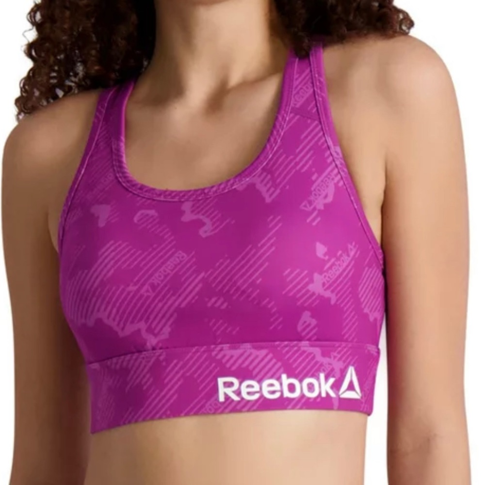 Reebok Women's Prime Essential Medium Impact Sports Bra suze M